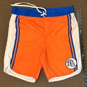 Mens Dragon Ball Z swim trunks size 36